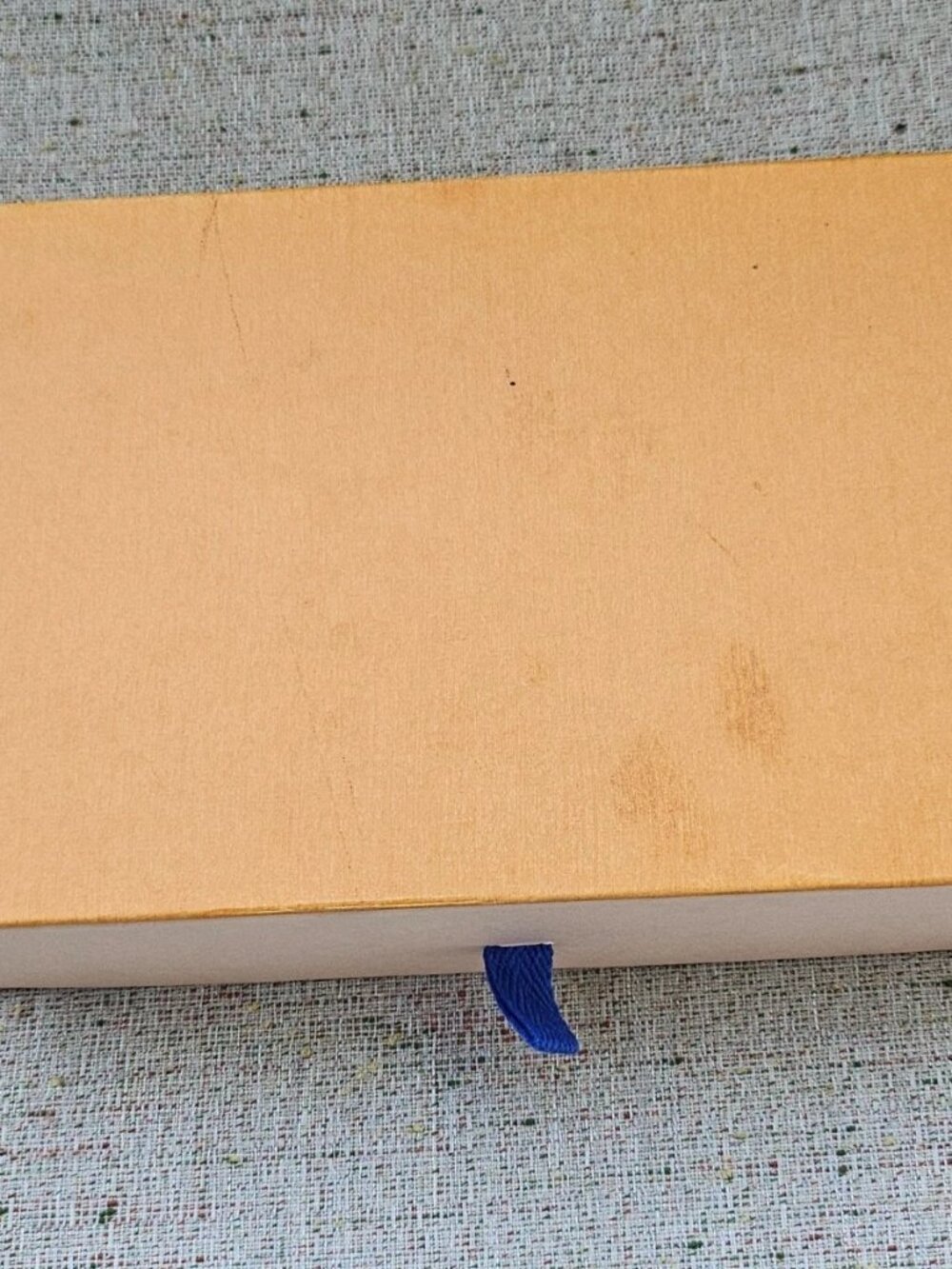 Louis Vuitton Empty Box Yellow Storage Box Authentic LV Gift Box 5 X 8 in Auth - Picture 5 of 9